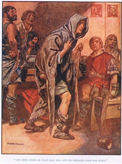 És vannak, akik üdvözlik őt (litho) alkotó: Thomas Heath Robinson