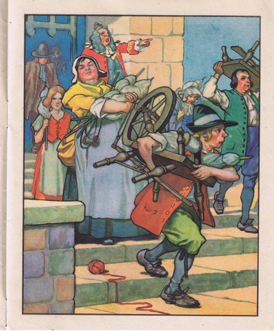 Briar Rose (litográfia) alkotó: Thomas Heath Robinson