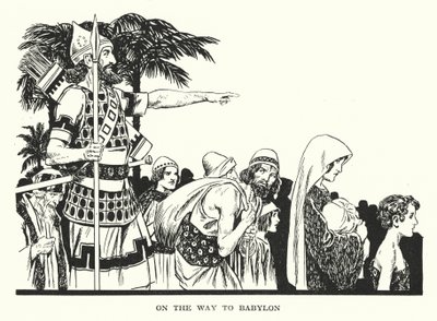 Úton Babilonba (litográfia) alkotó: Thomas Heath Robinson