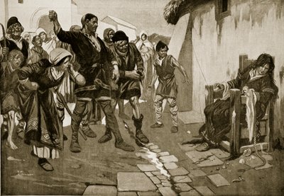 A normann kori kakukkoló szék, illusztráció a "Hutchinson