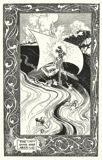 Az "Argo" jó hajó (litográfia) alkotó: Thomas Heath Robinson