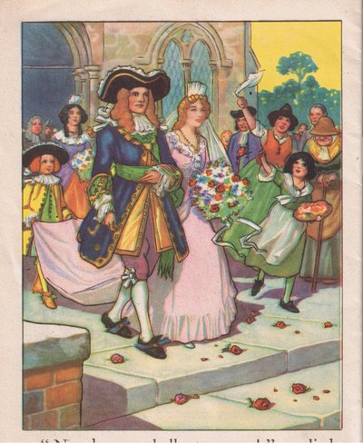 Az esküvő (litográfia) alkotó: Thomas Heath Robinson
