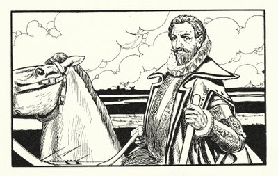 Néma Vilmos, Hollandia hőse (litográfia) alkotó: Thomas Heath Robinson