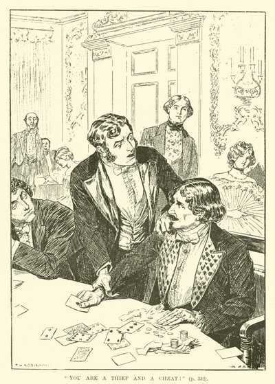 Te egy tolvaj és csaló vagy! (metszet) alkotó: Thomas Heath Robinson