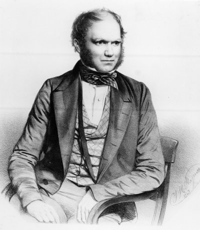 Charles Darwin, 1849 alkotó: Thomas Herbert Maguire