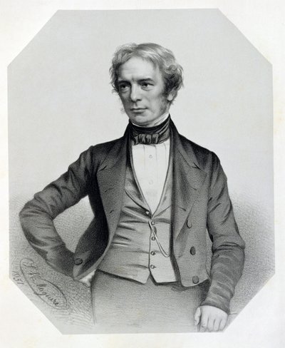 Michael Faraday (1791-1867) 1851 alkotó: Thomas Herbert Maguire