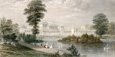 Buckingham-palota, Westminster, London, 1835 alkotó: Thomas Higham