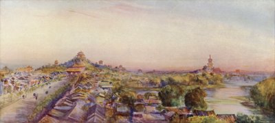 Peking, a Dobtoronyból nézve alkotó: Thomas Hodgson Liddell
