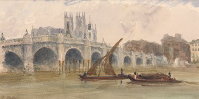 Westminster híd és az apátság alkotó: Thomas Hollis