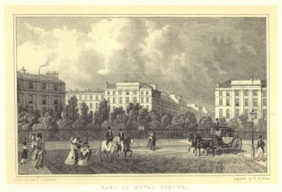 A Royal Circus része (metszet) alkotó: Thomas Hosmer (after) Shepherd