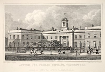 Asylum for Female Orphans, Westminster, a "London and it