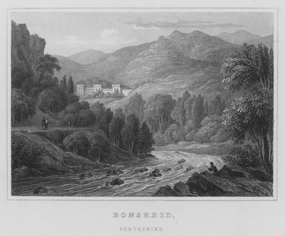 Bonskeid, Perthshire (metszet) alkotó: Thomas Hosmer Shepherd