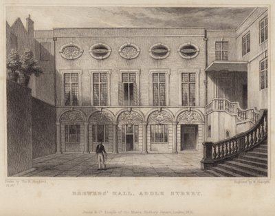 Brewers Hall az Addle Street-en alkotó: Thomas Hosmer Shepherd
