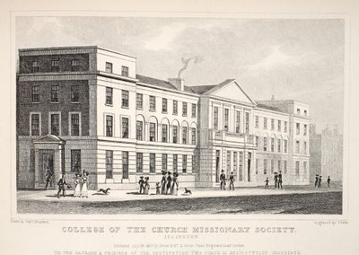College of the Church Missionary Society, Islington, a „London and it