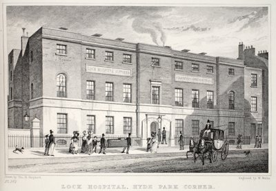 Lock Hospital, Hyde Park Corner, a „London and it