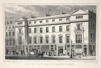A Regent Street nyugati oldalának része, a „London and it