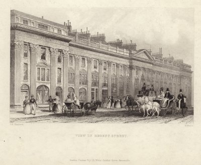 Regent Street alkotó: Thomas Hosmer Shepherd