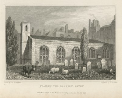 Keresztelő Szent János, Savoya alkotó: Thomas Hosmer Shepherd