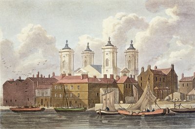 St. Johns Church Westminster, 1815 alkotó: Thomas Hosmer Shepherd