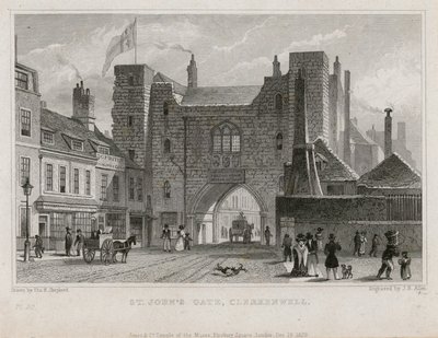 Szent János-kapu, Clerkenwell alkotó: Thomas Hosmer Shepherd
