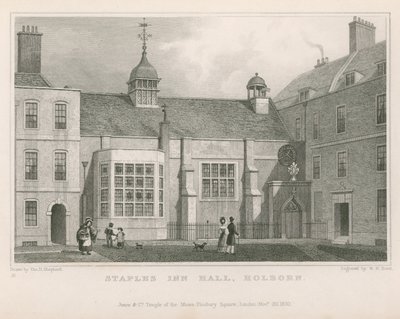 Staples Inn Hall, Holborn alkotó: Thomas Hosmer Shepherd