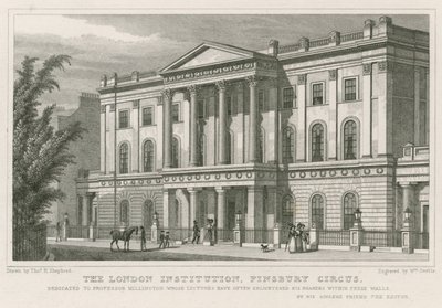 A londoni intézmény, a Finsbury Circus alkotó: Thomas Hosmer Shepherd