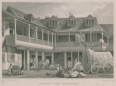 A Tabard Inn, Southwark alkotó: Thomas Hosmer Shepherd