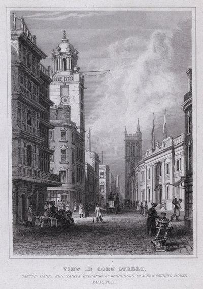 Kilátás: Corn Street, Castle Bank, All Saints, Exchange, St Werburgh