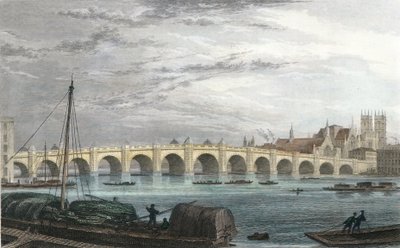 Westminster Bridge, London alkotó: Thomas Hosmer Shepherd