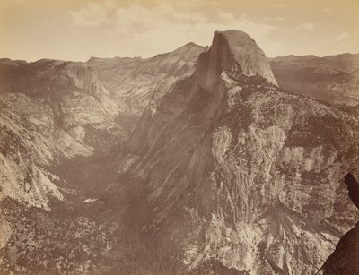 [A Half Dome a Glacier Pointról, Yosemite] alkotó: Thomas Houseworth and Company