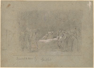 Egmont és Hoorn alkotó: Thomas Hovenden after Bernard Gaillot
