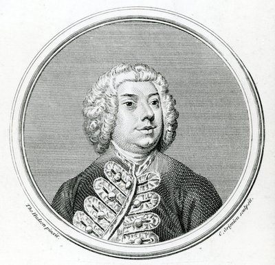 Francesco Bernardi Senesino (1686-1758) (mezzotint) alkotó: Thomas Hudson