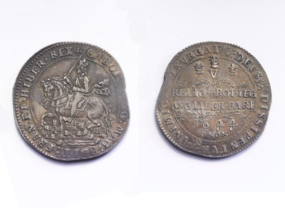 Oxford korona, 1644 (fém) alkotó: Thomas J. Rawlins