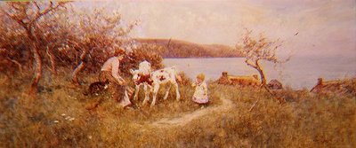 A borjak etetése alkotó: Thomas James Lloyd