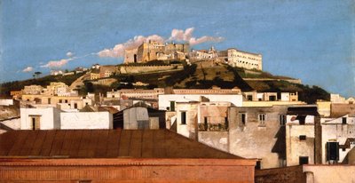 A Certosa di San Martino látképe a nápolyi Castel Sant