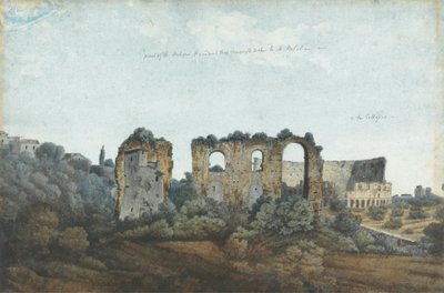 A Claudian Aqueduct és a Colosseum alkotó: Thomas Jones