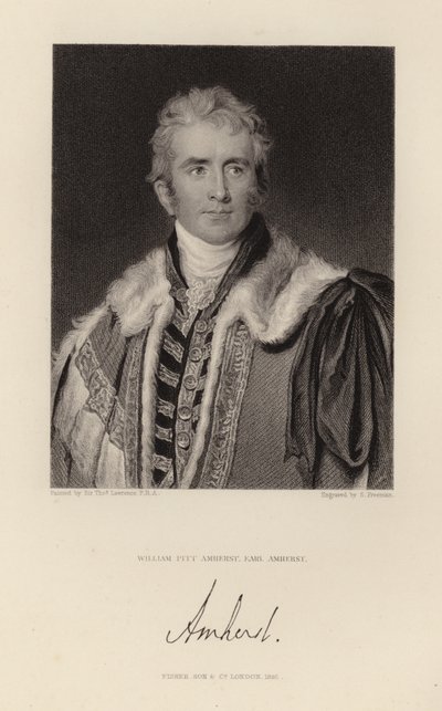 Earl Amherst alkotó: Thomas Lawrence