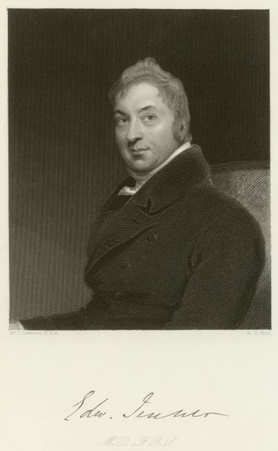 Edward Jenner alkotó: Thomas Lawrence