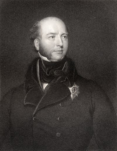 Francis Charles Seymour Conway, Hertford és Yarmouth 3. márkija, William Holl metszete, a "National Portrait Gallery, IV. kötet" című, 1835 körül kiadott kötetből. alkotó: Thomas Lawrence