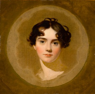 Egy lány feje, 18. század vége – 19. század eleje (olaj, vászon) alkotó: Thomas Lawrence