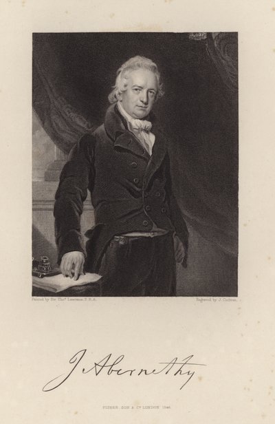 John Abernathy alkotó: Thomas Lawrence