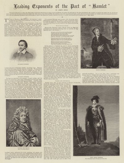A Hamlet-rész vezető képviselői alkotó: Thomas Lawrence