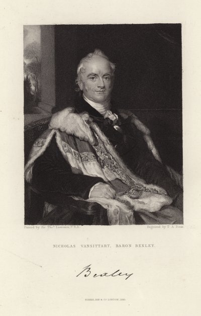 Nicholas Vansittart alkotó: Thomas Lawrence