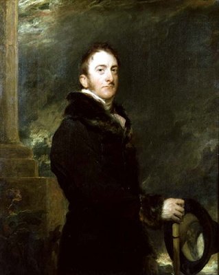 Cropley Ashley Cooper, Shaftesbury 6. grófjának portréja alkotó: Thomas Lawrence