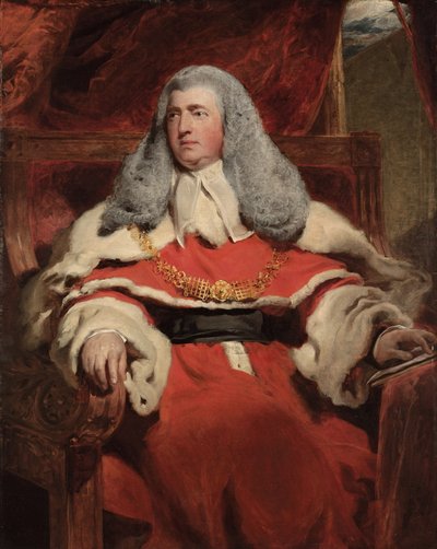 Edward Law portréja, Ellenborough 1. báró, M.P. alkotó: Thomas Lawrence