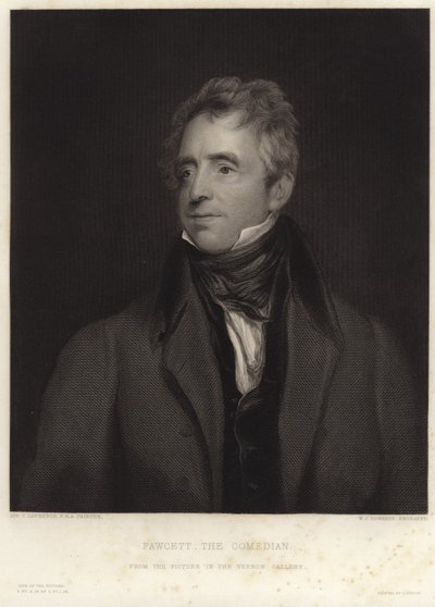 John Fawcett portréja alkotó: Thomas Lawrence