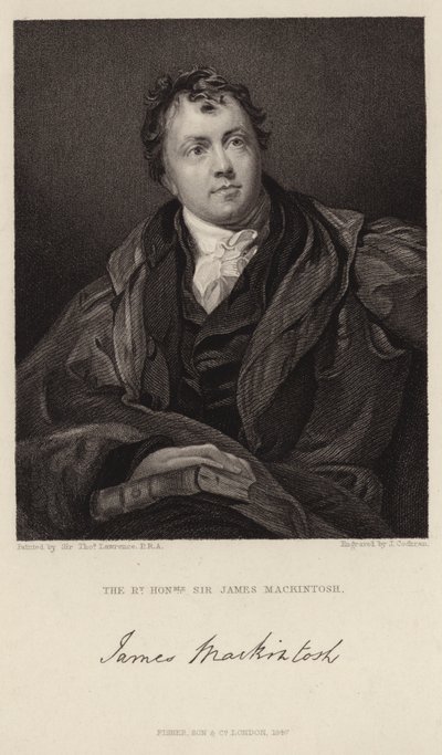 Sir James Mackintosh portréja alkotó: Thomas Lawrence