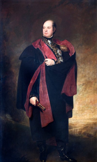 William Carr Beresford, Beresford 1. vikomt, brit katona portréja, 1818 alkotó: Thomas Lawrence
