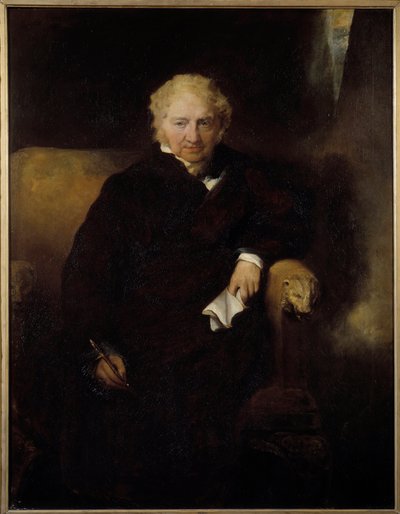 Henri Fussli (vagy Fuseli) festő portréja (1741-1825) Sir Thomas Lawrence (1769-1830) festménye 19. század V. 1042x1,09 m Bayonne, Musee Bonnat alkotó: Thomas Lawrence