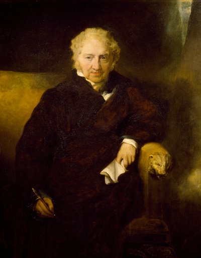 Johann Heinrich Fussli festő portréja, Thomas Lawrence (1769-1830), olaj, vászon alkotó: Thomas Lawrence